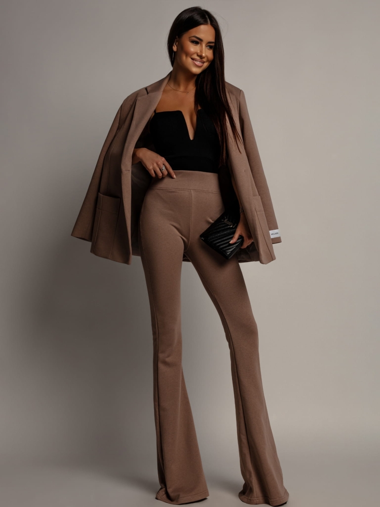 Marynarka oversize camel PREMIUM Polska produkcja