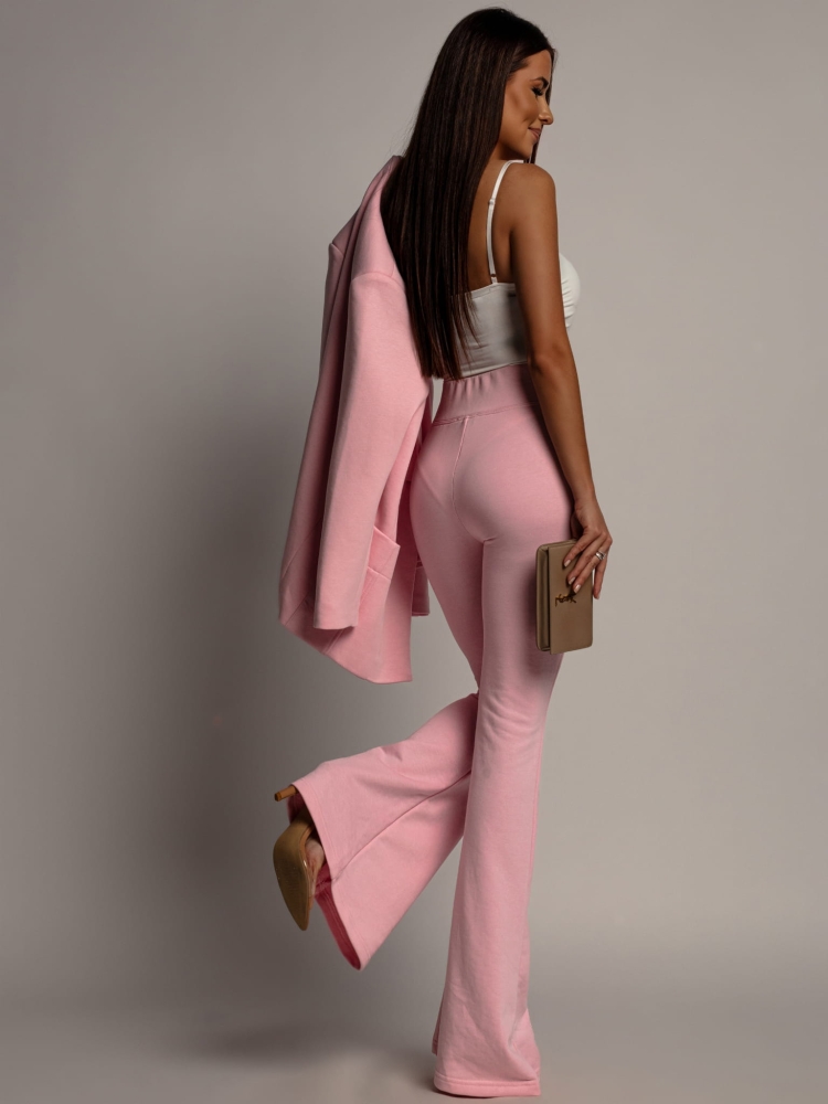 Marynarka oversize jasny róż PREMIUM Polska produkcja