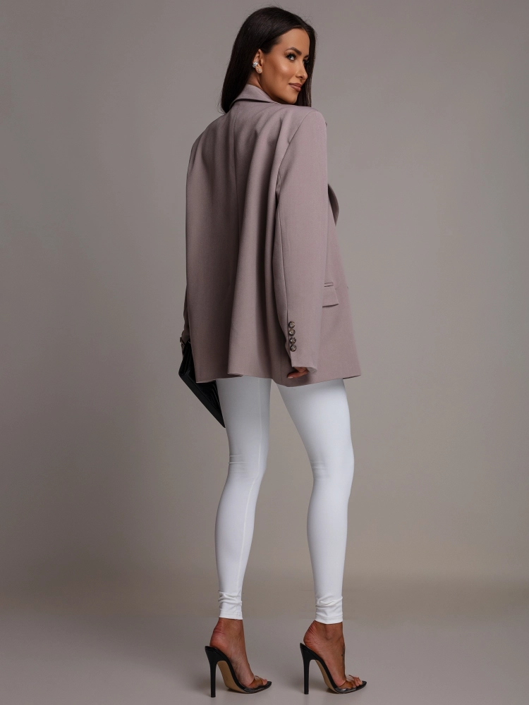 Marynarka oversize fango PREMIUM Polska produkcja