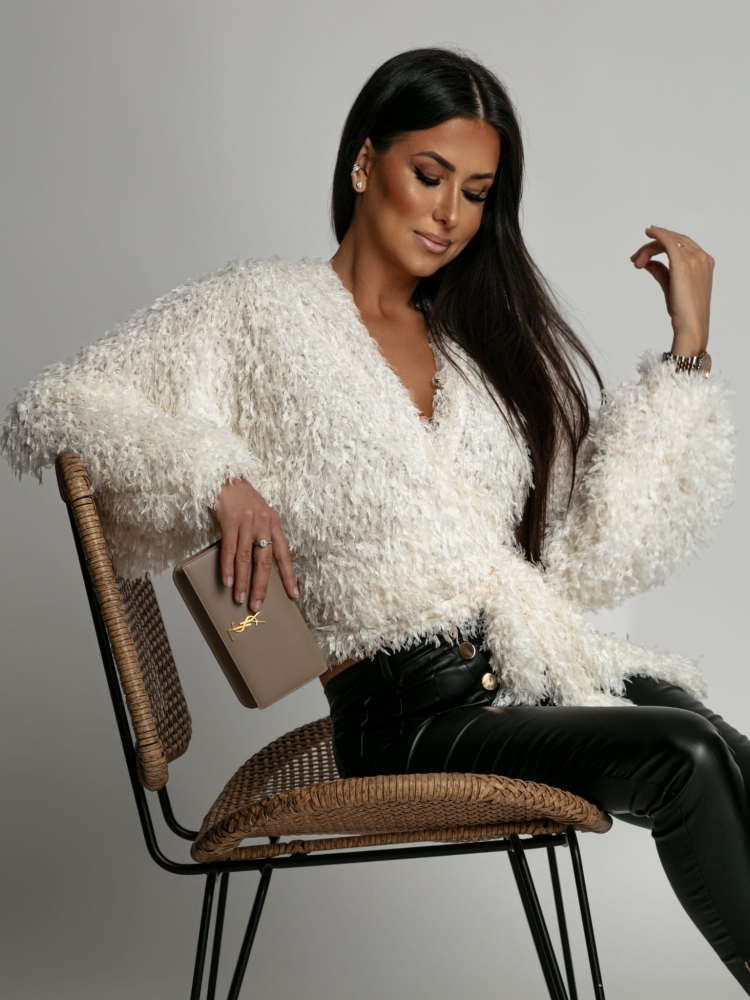 Spodnie z guzikami woskowane czarne PREMIUM